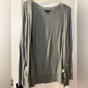 Grey Soft American Eagle Cardigan